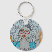 Porte-clés Elle Est... (Recto)