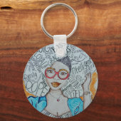 Porte-clés Elle Est... (Recto)