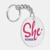 Porte-clés Elle Power Porte - clé acrylique (Devant gauche)