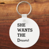 Porte-clés ELLE VEUT LE Porte - clé D (Recto)