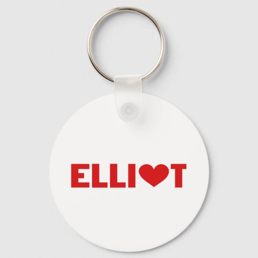 Porte-clés Elliot Love (Recto)