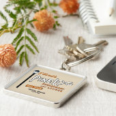 Porte-clés Elliott's Pine Log Restaurant, Skokie, IL. 1939-88 (Côté)