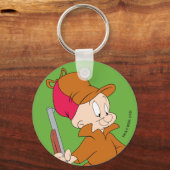 Porte-clés ELMER FUDD™ | Avec Un Arme À Arme (Recto)