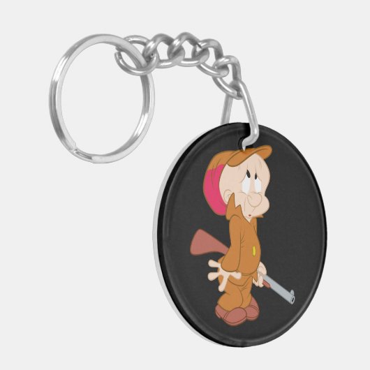 Porte-clés ELMER FUDD™| Pose effrayée (Devant gauche)