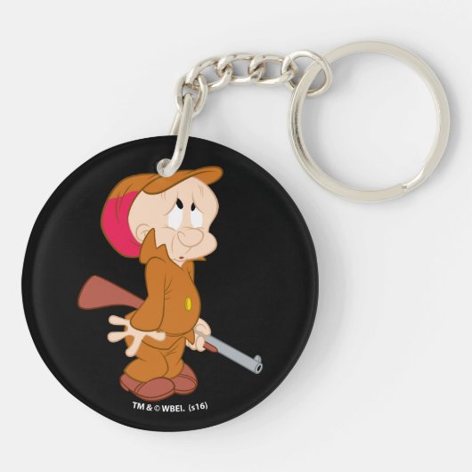 Porte-clés ELMER FUDD™| Pose effrayée (Dos)