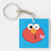 Porte-clés Elmo Face Jeter un baiser (Devant)