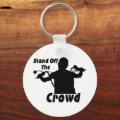 Porte-clés Éloignez-Vous De La Foule (Recto)