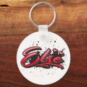 Porte-clés Else red Heart Graffiti (Recto)
