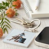 Porte-clés Emballage de baril (Devant Droit)