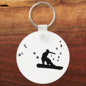 Porte-clés embarquer avec les oiseaux. (Recto)