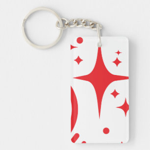 Porte-clés emblème AI Twinkle étoiles, phare de l'ère numériq