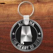 Porte-clés Emblème Alabama (Recto)