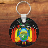 Porte-clés emblème bolivien (Recto)