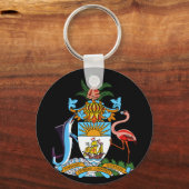 Porte-clés emblème de bahamas (Recto)