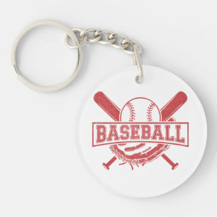 Porte-clés Emblème de baseball classique