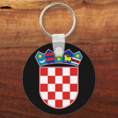 Porte-clés emblème de croatie (Recto)