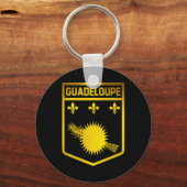 Porte-clés Emblème de Guadeloupe (Recto)