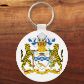 Porte-clés emblème de guyana (Recto)