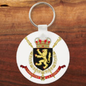 Porte-clés emblème de la belgique (Recto)