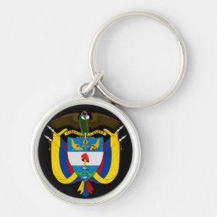 Porte-clés emblème de la colombie