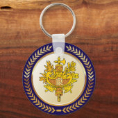 Porte-clés Emblème De La France (Recto)