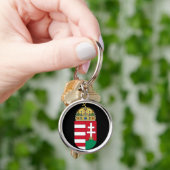Porte-clés emblème de la Hongrie (main)