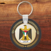 Porte-clés Emblème De La Palestine (Recto)