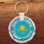 Porte-clés Emblème de la ronde du Kazakhstan (Recto)