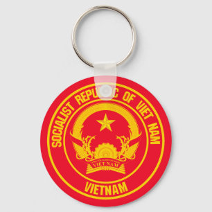 Porte-clés Emblème de la ronde du Vietnam