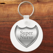 Porte-clés Emblème de la super infirmière (Recto)