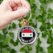 Porte-clés Emblème de la Syrie (Main)