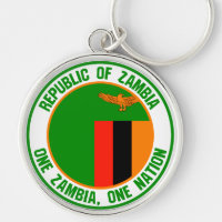 Emblème de la Zambie ronde