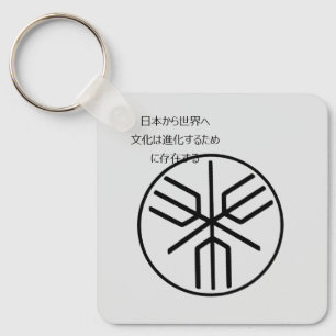 Porte-clés Emblème de l'archipel japonais historique