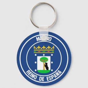 Porte-clés Emblème de Madrid