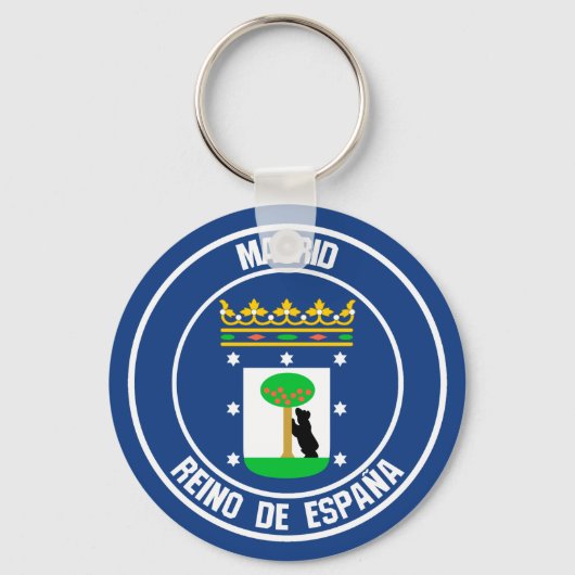 Porte-clés Emblème de Madrid (Recto)