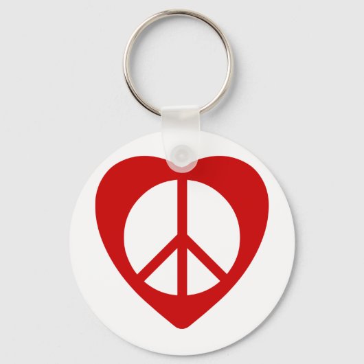 Porte-clés emblème de paix unithéiste (Recto)