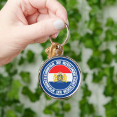 Porte-clés Emblème de ronde Pays-Bas (Main)