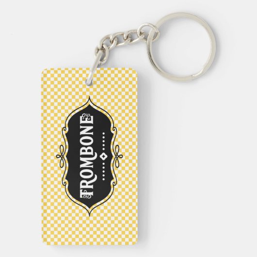 Porte-clés Emblème de Trombone (Dos)