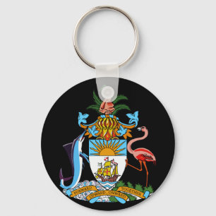 Porte-clés emblème des Bahamas