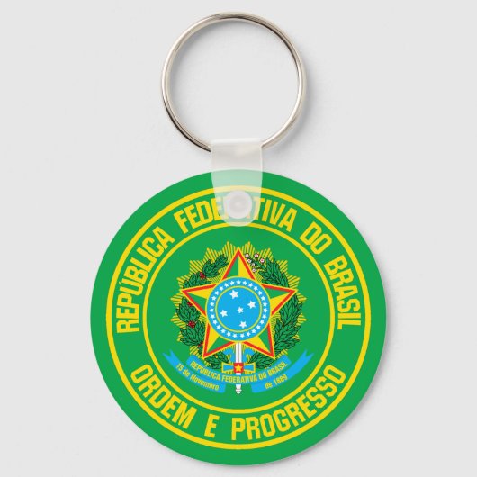 Porte-clés Emblème du Brésil (Recto)