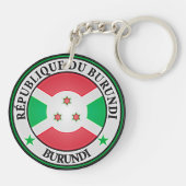 Porte-clés Emblème du Burundi (Dos)