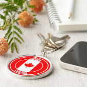 Porte-clés Emblème du Canada (Côté)