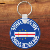 Porte-clés Emblème du Cap-Vert (Recto)