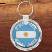 Porte-clés Emblème du cycle de l'Argentine (Recto)