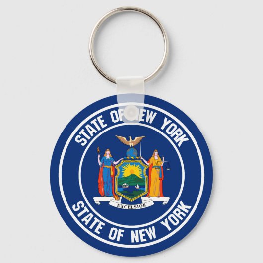 Porte-clés Emblème du cycle de New York (Recto)