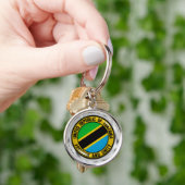 Porte-clés Emblème du cycle de Tanzanie (main)