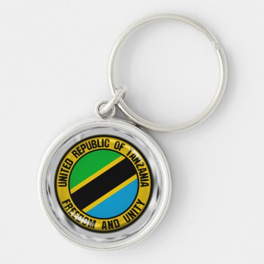 Porte-clés Emblème du cycle de Tanzanie (Devant)