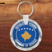 Porte-clés Emblème du cycle du Kosovo (Recto)