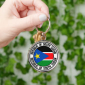 Porte-clés Emblème du cycle du Sud-Soudan (Main)