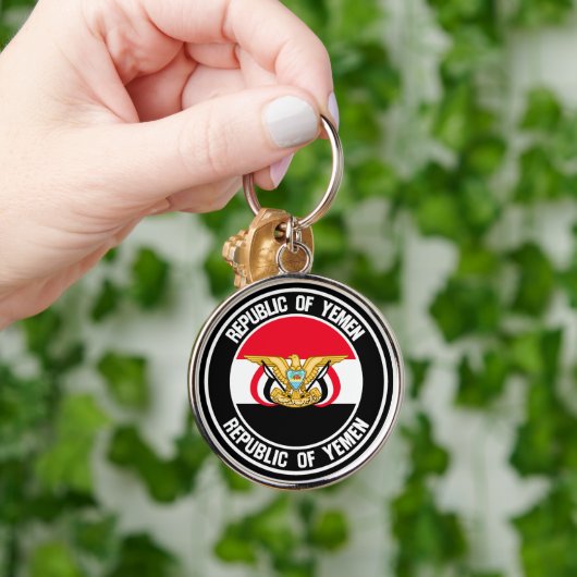 Porte-clés Emblème du cycle du Yémen (Main)